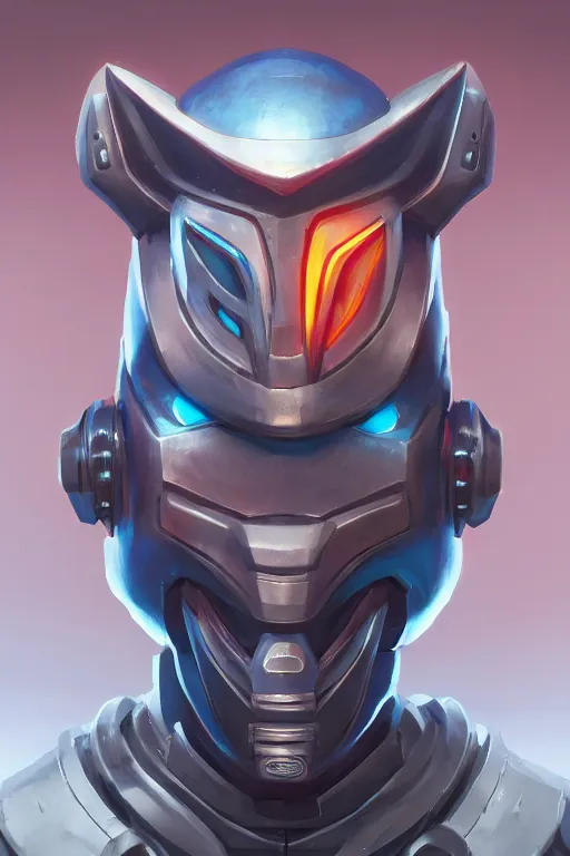 Image similar to epic mask helmet robot ninja portrait stylized as fornite style game design fanart by concept artist gervasio canda, behance hd by jesper ejsing, by rhads, makoto shinkai and lois van baarle, ilya kuvshinov, rossdraws global illumination radiating a glowing aura global illumination ray tracing hdr render in unreal engine 5