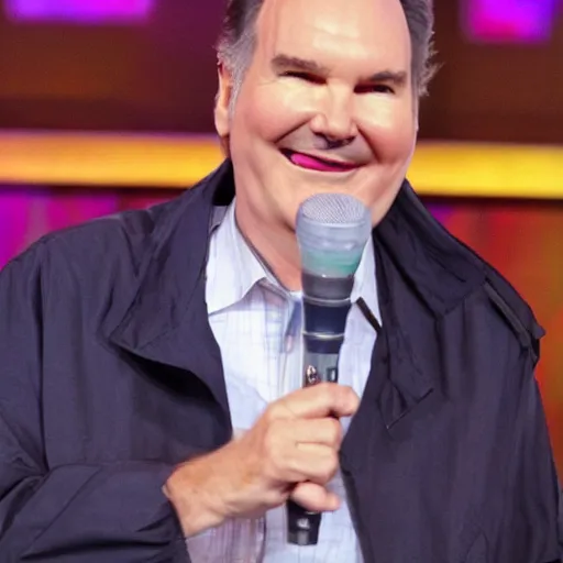 Image similar to Norm MacDonald in a Sailor Moon outfit