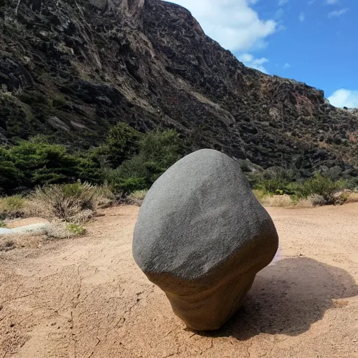 Image similar to a rock shaped like a dinosaur