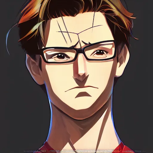 Prompt: portrait of peter parker, anime fantasy illustration by tomoyuki yamasaki, kyoto studio, madhouse, ufotable, comixwave films, trending on artstation