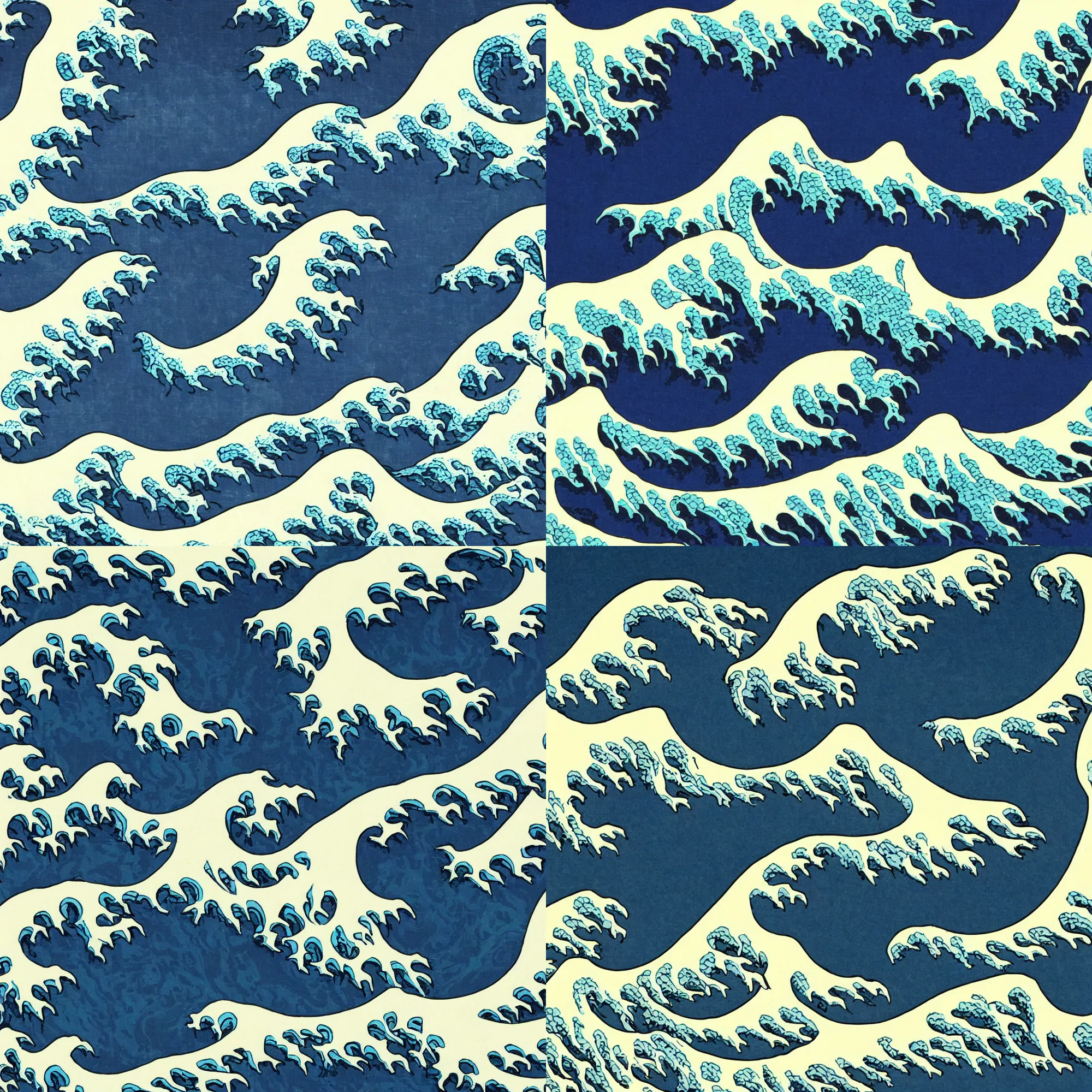 Prompt: The Great Wave off Kanagawa