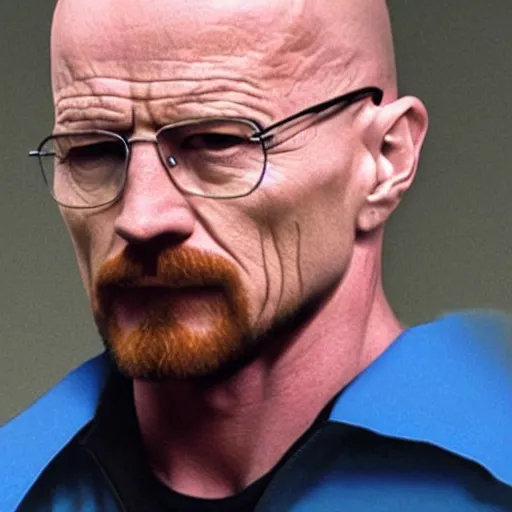 Prompt: Walter white gigachad