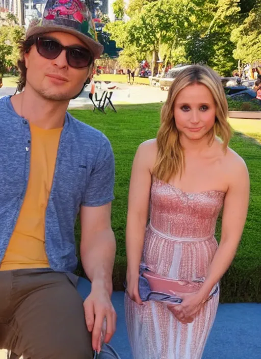 Image similar to ( first person point of view ) : a date with kristen bell