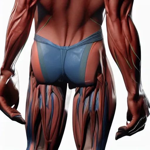 Prompt: x - men character muscular anatomy skin, high resolution, 4 k