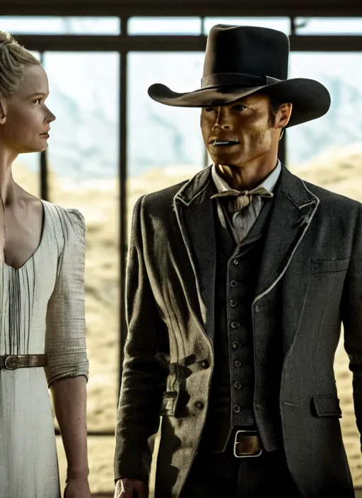 Prompt: westworld series finale