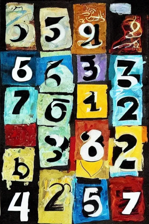 Image similar to what's your number? artistic