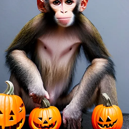 Image similar to halloween monkey