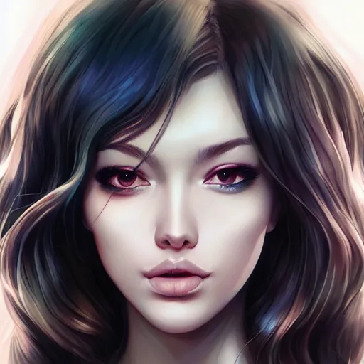 Image similar to art by artgerm