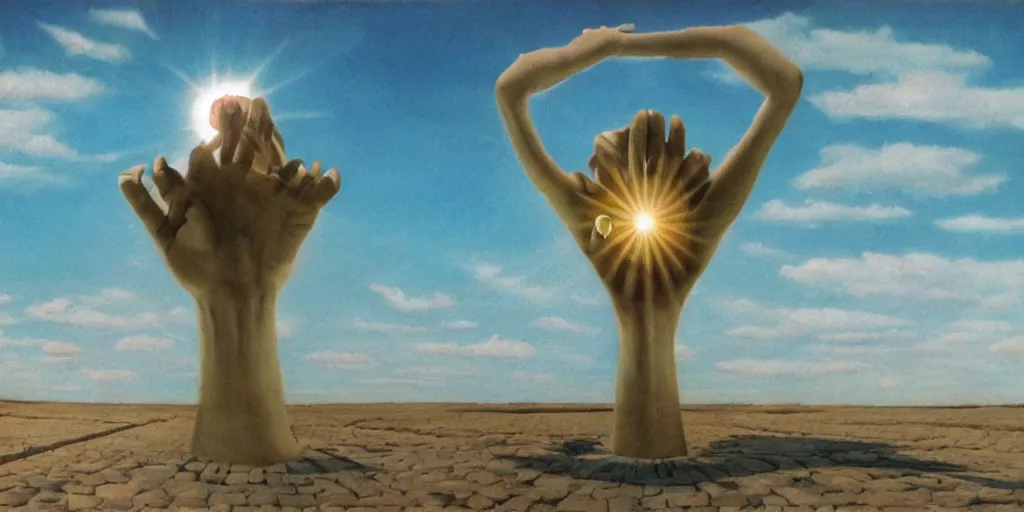 Image similar to sunlight disinfects the soul, surrealism aesthetic