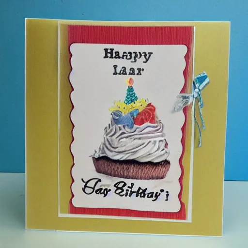 Image similar to sorry i was late to send this birthday card