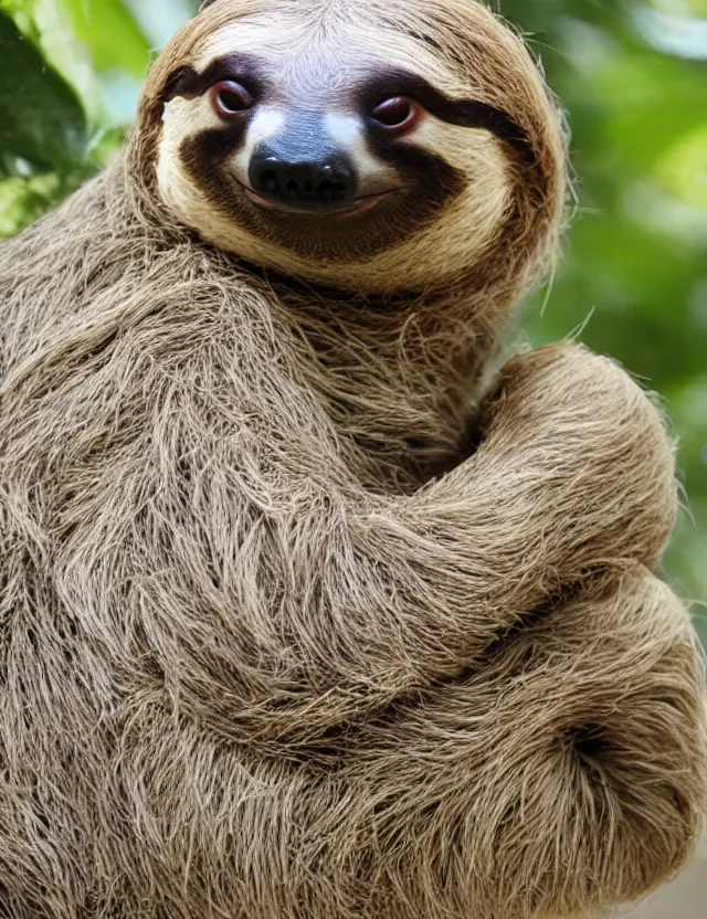 Image similar to Sloth Gigachad