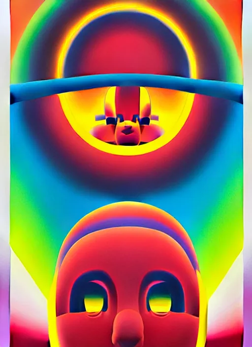 Image similar to head explosion by shusei nagaoka, kaws, david rudnick, airbrush on canvas, pastell colours, cell shaded!!!, 8 k