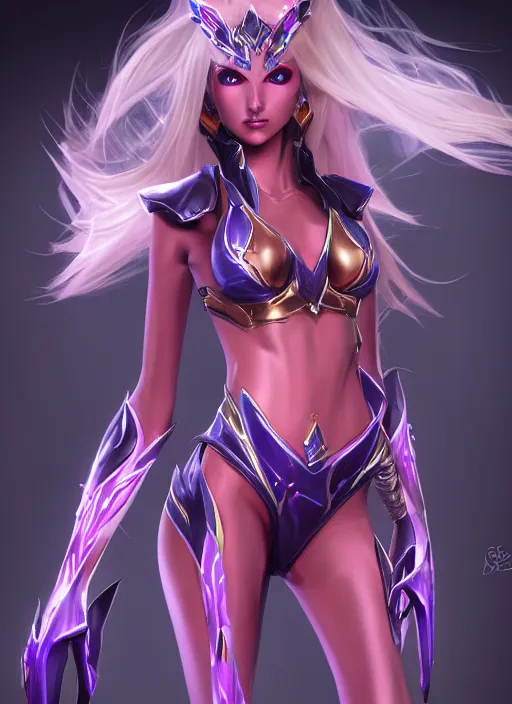 Prompt: luxanna crownguard, from league of legends, hyper detailed, digital art, trending in artstation, cinematic lighting, studio quality, smooth render, fluorescent skin, sharp focus, intricate, elegant, highly detailed, art style by incase