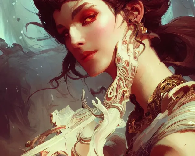 Prompt: photography of eric canete, deep focus, d & d, fantasy, intricate, elegant, highly detailed, digital painting, artstation, concept art, matte, sharp focus, illustration, hearthstone, art by artgerm and greg rutkowski and alphonse mucha