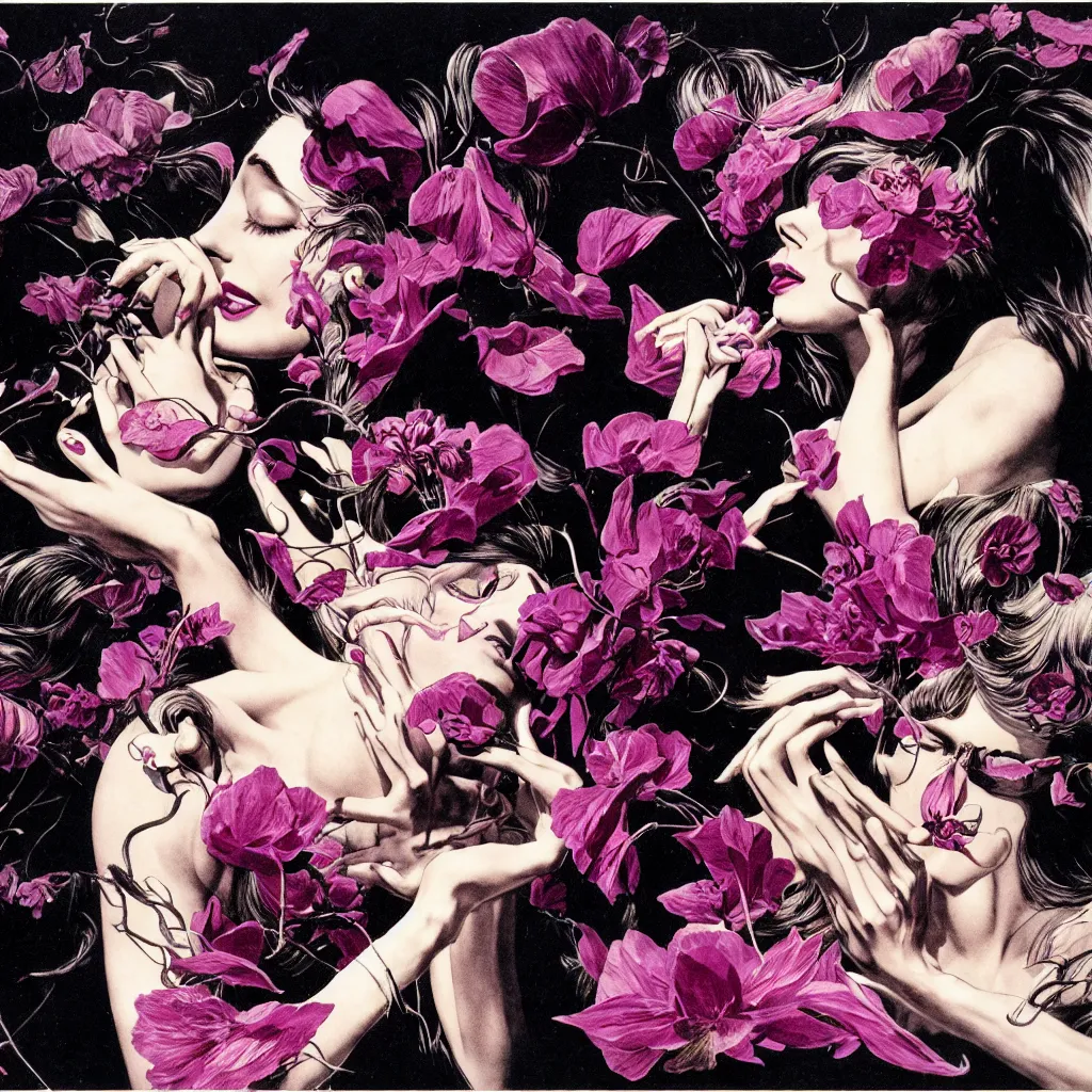 Image similar to fragrance advertising campaign by bernie wrightson