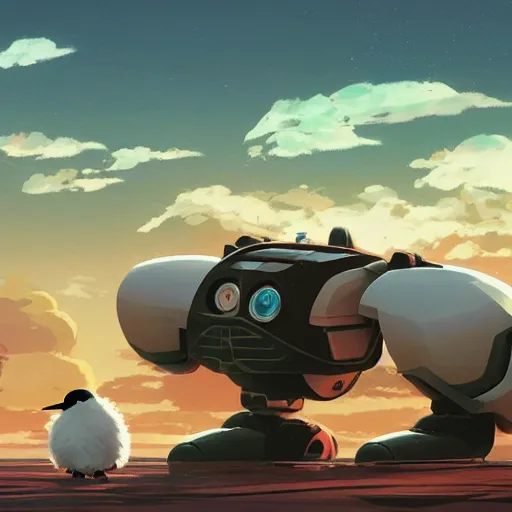 Prompt: car, robot, penguin, ocean, blue sky, illustration concept art anime key visual trending pixiv fanbox by wlop and greg rutkowski and makoto shinkai, studio ghibli 3 d render