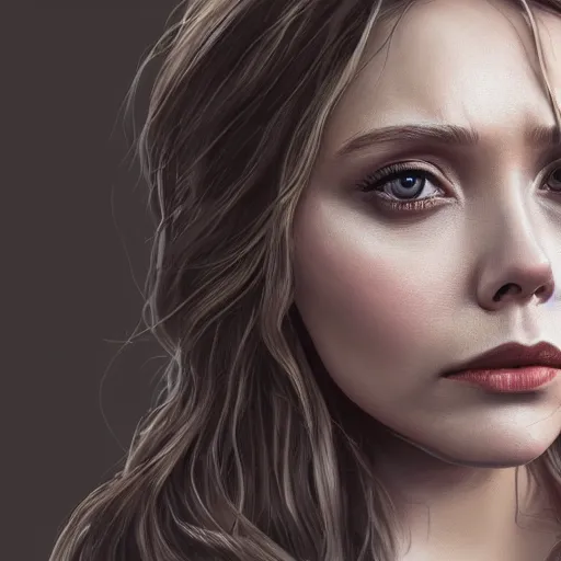 Image similar to Elizabeth Olsen in Arcane, photorealistic details, intricate, highly detailed, trending on artstation, 4k, 8k