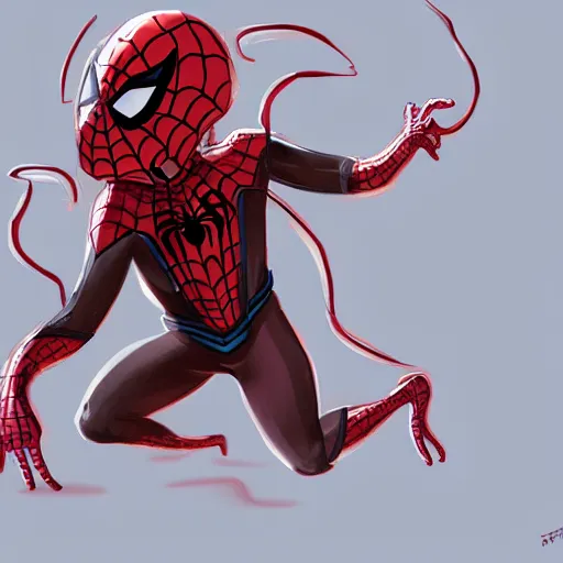 Prompt: a rat as spider man ,cute character, chubby, chibi style ,full body , foggy, glowing effect, golden ratio, rule of thirds, artstation, devianart, galaxy