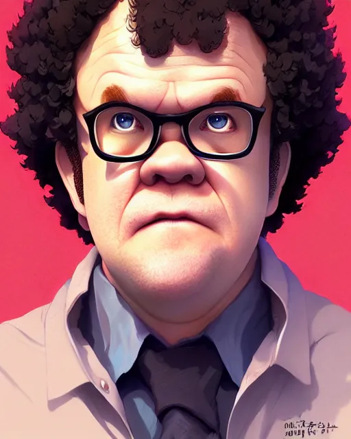 Prompt: john c. reilly as dr. steve brule, portrait shinkai makoto studio ghibli studio key hideaki anno sakimichan stanley artgerm lau rossdraws james jean marc simonetti elegant highly detailed digital painting artstation pixiv