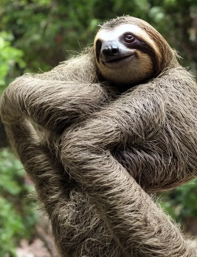 Image similar to Sloth Gigachad