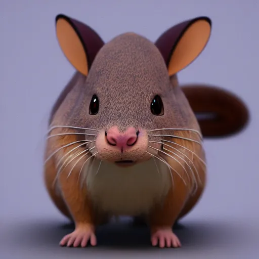 Image similar to photography of a realistic rattata animal, ultra detailed, 8 k, cinematic lighting, natural background, trending on artstation, pokemon