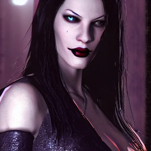 Image similar to liv tyler, vampire the masquerade bloodlines, troika games, vtmb, vtm