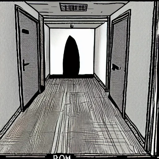 Prompt: scariest room ever