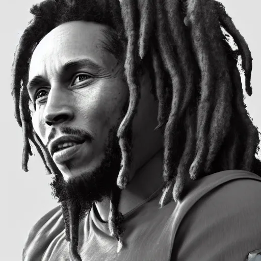 Prompt: portrait of bob marley, natural, hyper detailed, digital art, trending in artstation, cinematic lighting, studio quality, smooth render, unreal engine 5 rendered, octane rendered, art style by degas, john singer sergant