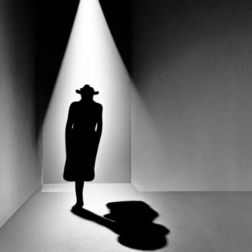 Image similar to Shadow People Lurk in the Shadows of a Dream, film noir lighting, hyperrealism