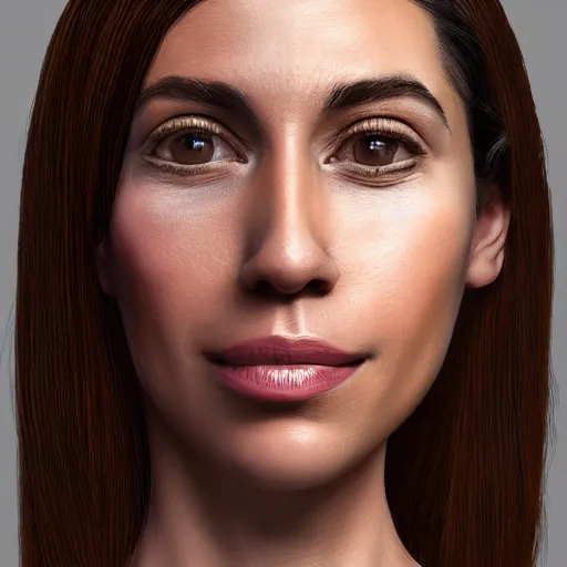 Image similar to naomi betterman corporate portrait, professional profile picture, hyperreal lifelike detailed uncanny valley realism