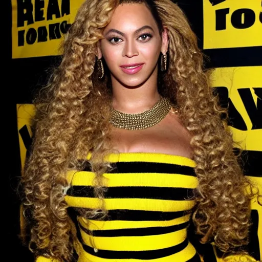 Image similar to beyonce as a bee