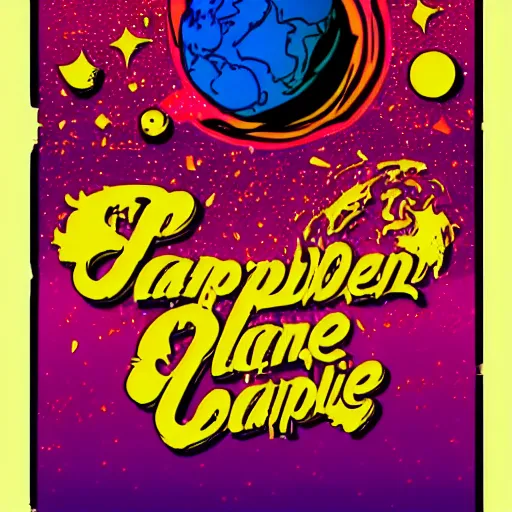 Image similar to 2 planet collapse particle fusion element macro cosmic art by butcher billy, sticker, colorful, illustration, highly detailed, simple, smooth and clean vector curves, no jagged lines, vector art, smooth andy warhol style