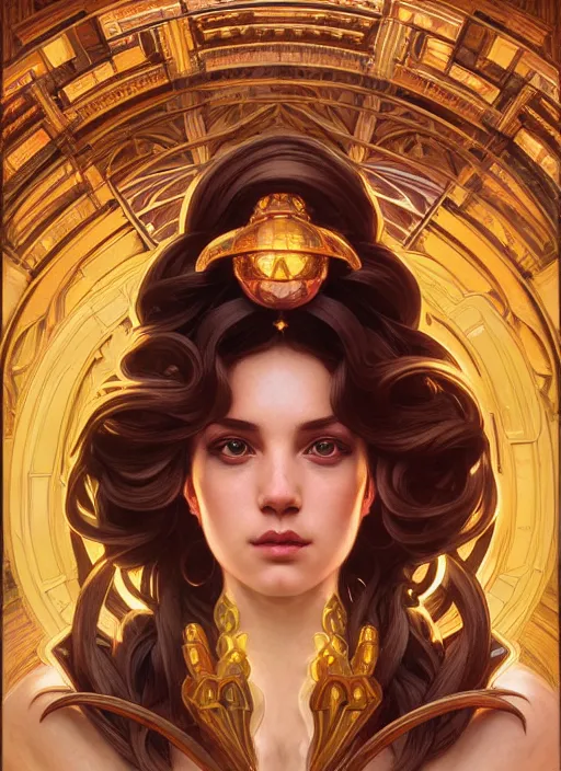 Image similar to symmetry!! portrait of beautiful goddess of super mario bros, mithology, intricate, highly detailed, dynamic lighting, digital art, digital painting, artstation, wlop, sharp focus, illustration, art by artgerm and greg rutkowski and alphonse mucha, 8 k