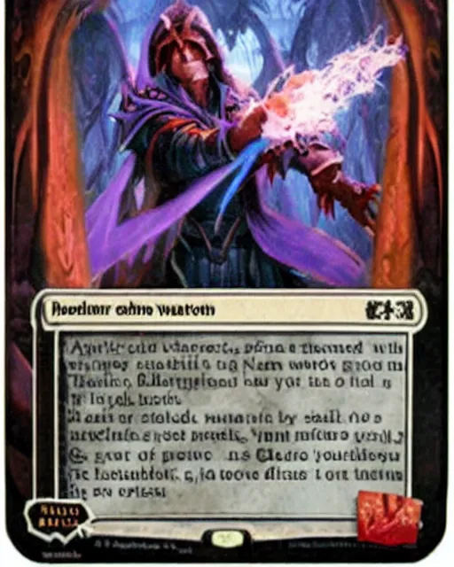 Image similar to magic the gathering instant card