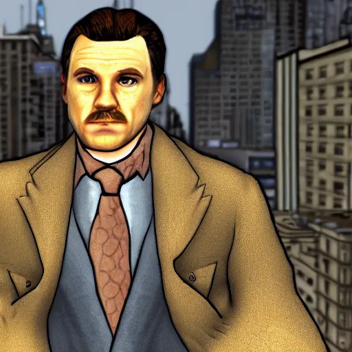 Prompt: ron weasly gta 3 npc