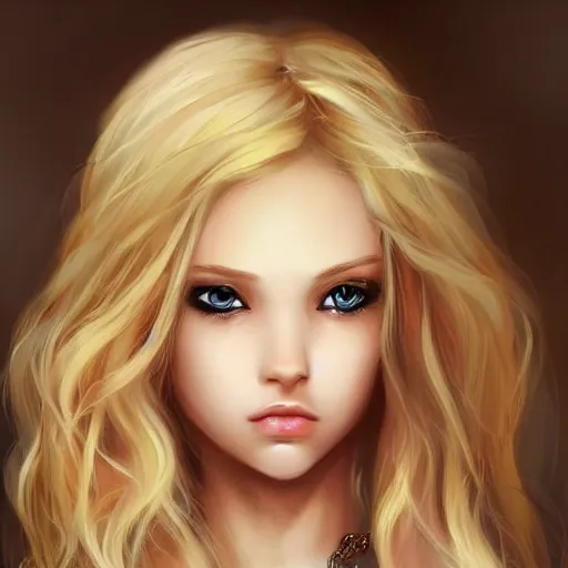 Image similar to blonde haired young gorgeous royal princess cute golden eyes concept art artstation pinterest wallpaper full hd high quality high resolution detailed beautiful epic masterpiece phenomenal incredible extraordinary amazing awesome spectacular exceptional astonishing astounding stunning magnificient wonderful marvelous