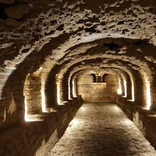 Image similar to odessa catacombs