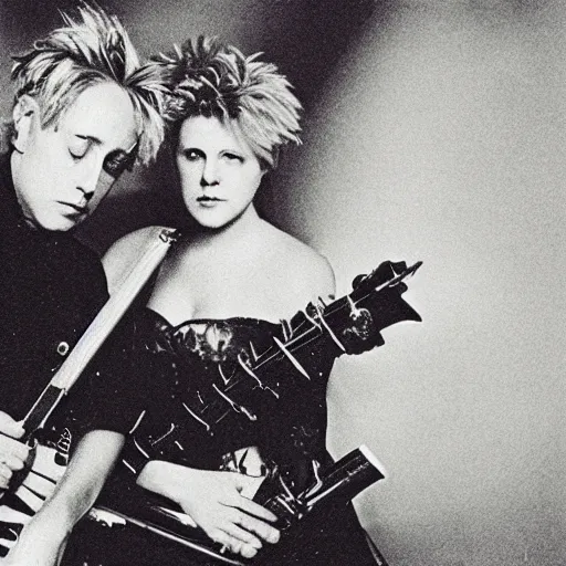Prompt: the cover to the new cocteau twins album titled'musket fodder'