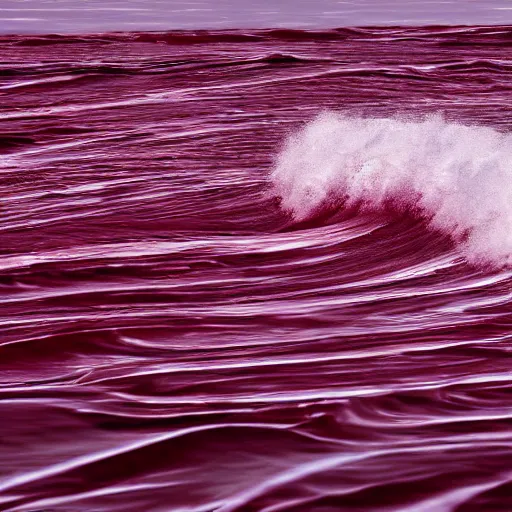 Image similar to cranberry tidal wave washes over computer,