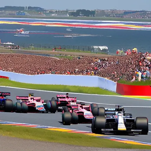 Prompt: formula one at zandvoort