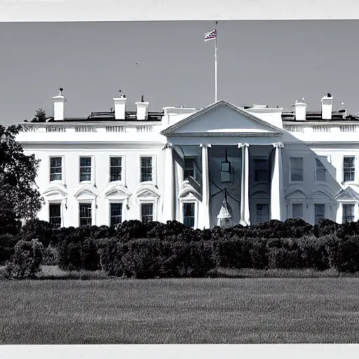 Image similar to Ruins of White House in USA, photo