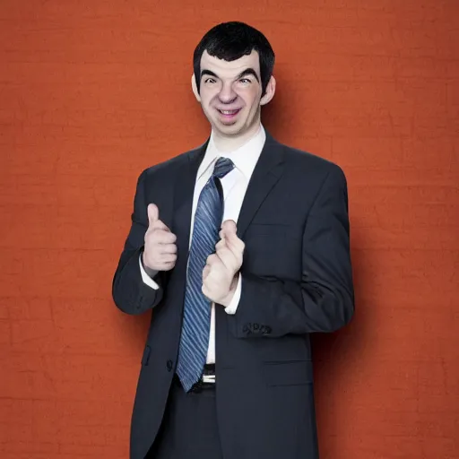 Prompt: nathan fielder as pinhead