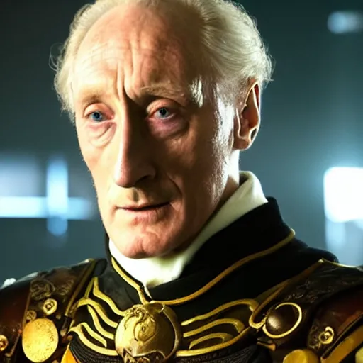 Prompt: charles dance as an inquisitor, 4 0 k, warhammer, 4 0 0 0 0 0, grimdark