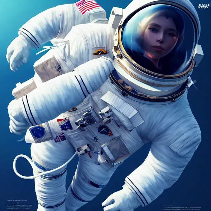 Prompt: astronaut suit in the shape of a whale, epic professional digital art, best on artstation, cgsociety, wlop, behance, pixiv, cosmic, epic, stunning, gorgeous, much detail, much wow, masterpiece by dorian cleavanger and stanley lau