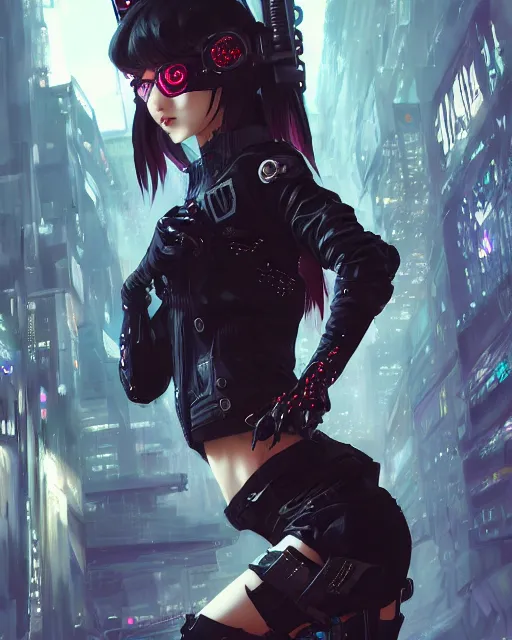 Anime Cyberpunk Cat Girl - KillerKittenDesigns - Digital Art, Fantasy &  Mythology, Fantasy Men & Women, Females - ArtPal