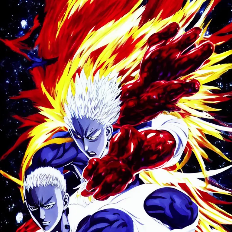 My first cosmic garou fanart ,I really like his design : r/OnePunchMan