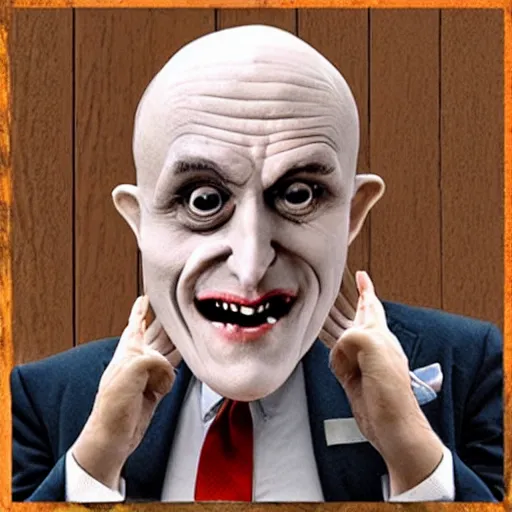 Prompt: Rudy Giuliani as Nosferatu