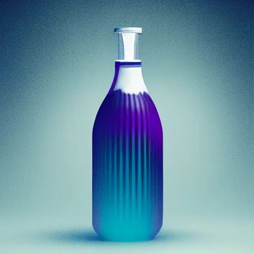 Image similar to a magical bottle with a magical liquid inside of it, octane render, 4k