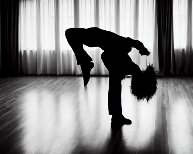 Prompt: dancer bowing before a waltz, realistic, award winning photograph