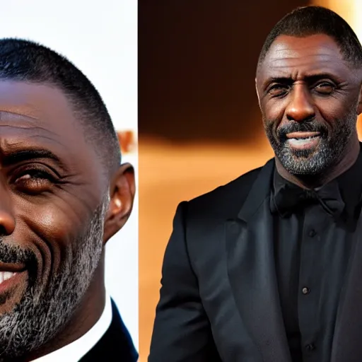 Prompt: idris elba as james bond